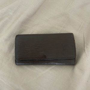 Louis Vuitton Brown Epi Key Holder